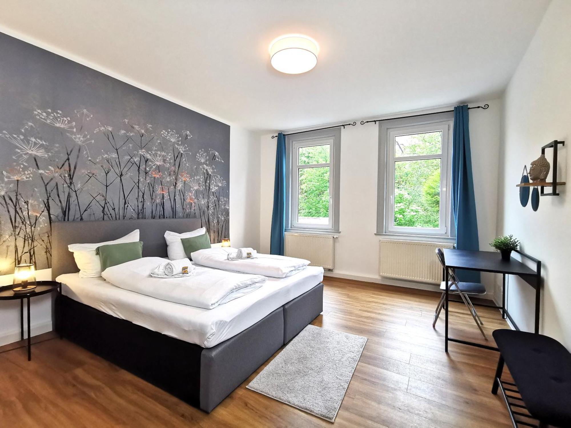 Bohnapartments - Stadtblick Zechenhaus - Balkon - Gratis Parkplatz - Wlan - Sehr Ruhig - Barrierearm Илменау Екстериор снимка